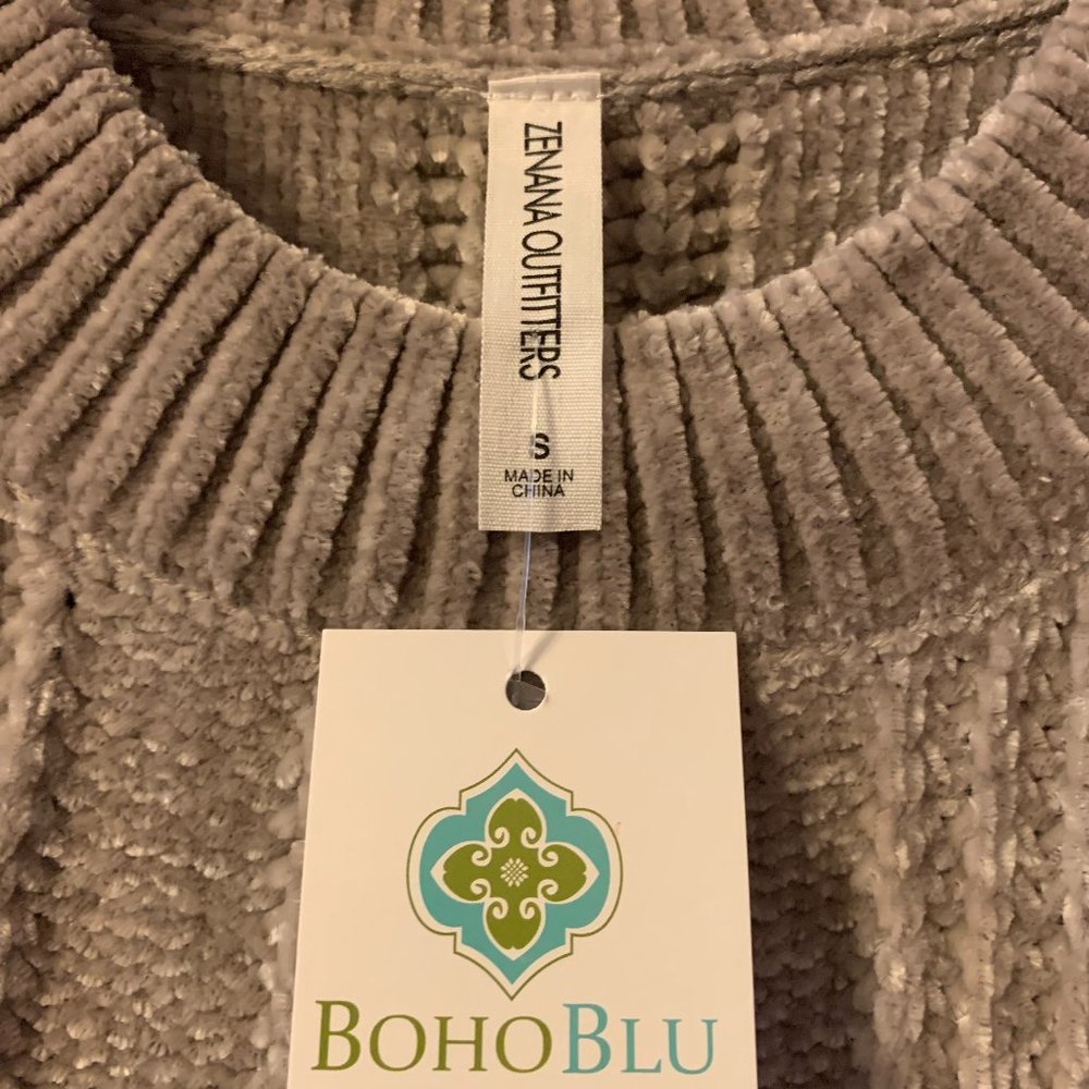 SOLD!!!   Boho Pull-over Cozy Thick Plush Sweater S - Picture 6 of 11